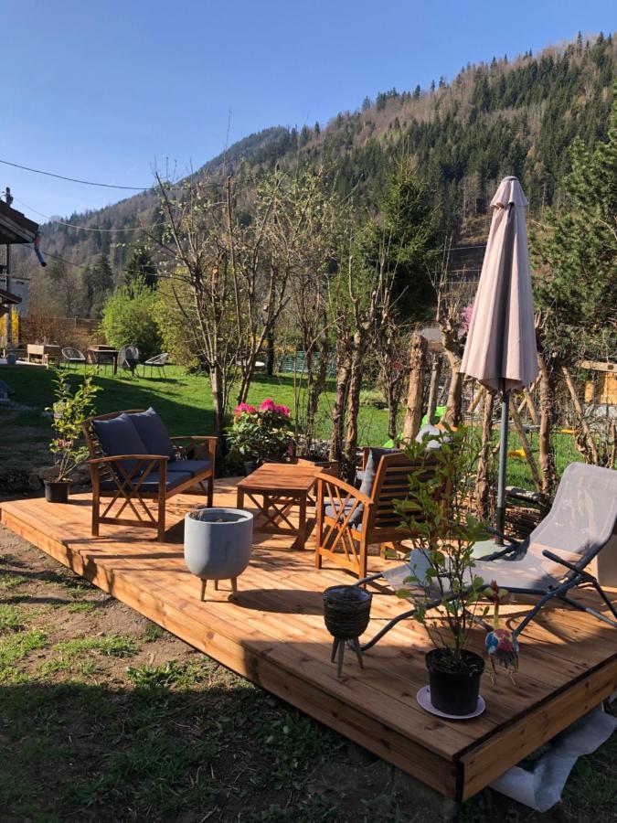 Mazot Savoyard Situe A 25 Kms De Chamonix Villa แซ็งต์-แฌร์เวส์-เลส์-แบ็งส์ ภายนอก รูปภาพ