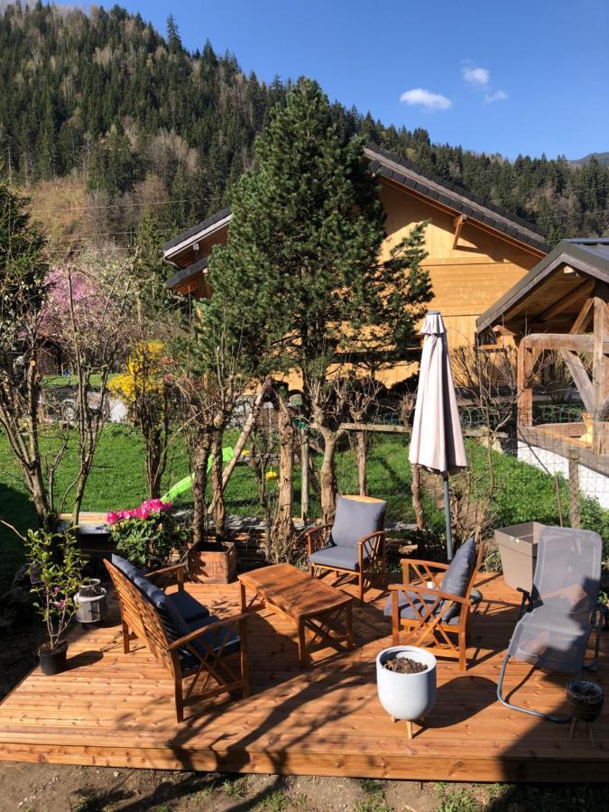 Mazot Savoyard Situe A 25 Kms De Chamonix Villa แซ็งต์-แฌร์เวส์-เลส์-แบ็งส์ ภายนอก รูปภาพ