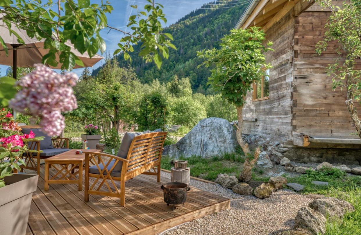 Mazot Savoyard Situe A 25 Kms De Chamonix Villa แซ็งต์-แฌร์เวส์-เลส์-แบ็งส์ ภายนอก รูปภาพ