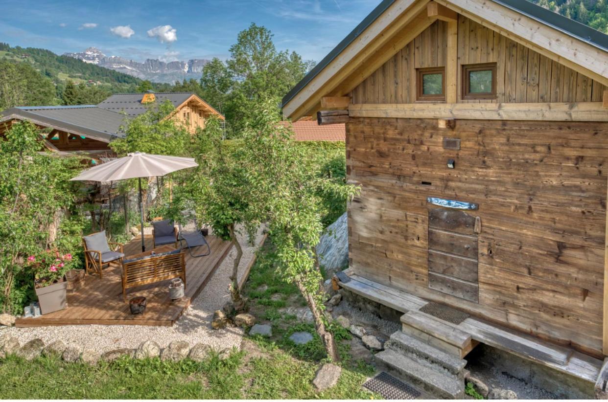Mazot Savoyard Situe A 25 Kms De Chamonix Villa แซ็งต์-แฌร์เวส์-เลส์-แบ็งส์ ภายนอก รูปภาพ